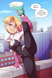 Spider Gwen 1/3 by TheOtherHalf