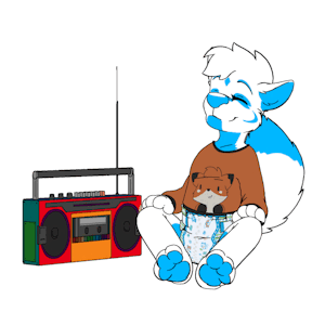 just vibing by SnowyTheArcticFox