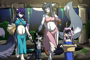 A happy family by AceV