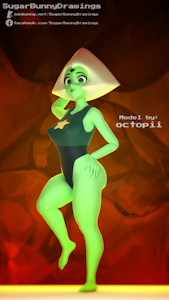 Peridot Render by SugarBunArts