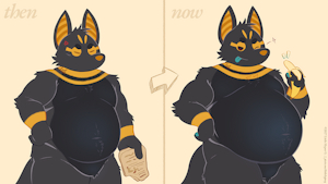 Unabis' Growth Sequence by LittleHyper
