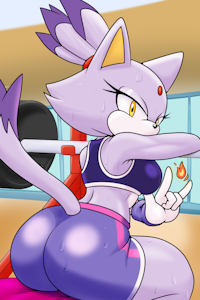 At the Gym by Sonicguru