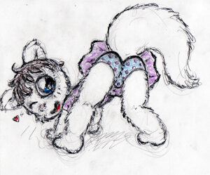 Fox Butt by PrinceKaro
