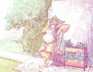 Sweaty Day's Work by lavilovi