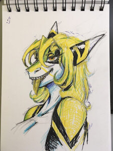 Sketch of Neomi by Golderoug