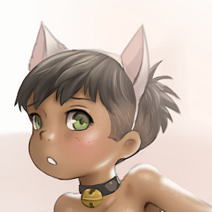 Kitty posing by LuminaArt