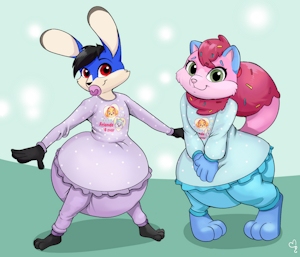 sissy puffy bois by KASTMI