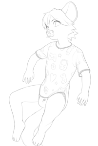 Big Baby (Art by Felyn) by TsunderePanda