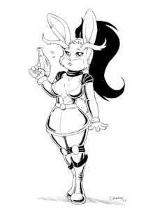 Horny Space Bnuy by Ninata