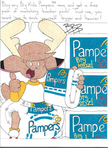Pampers Big Kidz' New Star Model by BabyMouseyBoy