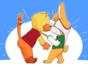 Bully friends by Crushpepper