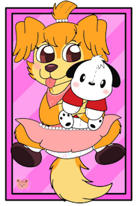 Puppy Plushie Hugs -By PastelKitty1998- by DanielMania123