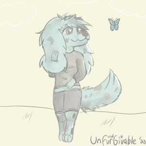 Aspen butterfly Doodle by unfurgivable