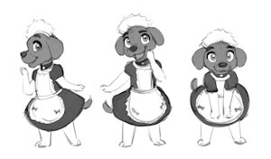 Tommy in a Maid Outfit by Zaush