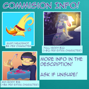 Commission info by Damian5320