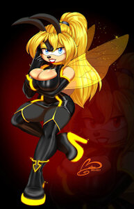 (Birthday Gift) Goldie the Wasp by NeoDeon0308