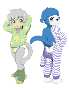 [$] Almost ready for bed~ by Khaimera