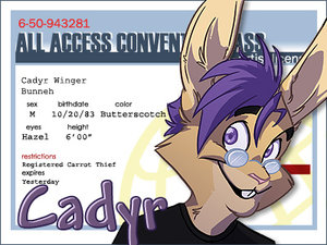 Bunny badge! by Cadyr