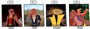 Young Adult Radiated Fighter Raptors  by Riptor