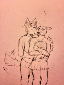 Beastars Sketch #2 by LateNightLudwig