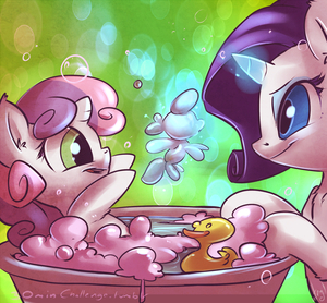 30min Challenge - Bath Time by atryl