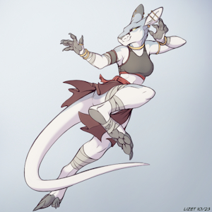 DnD Audrey, The Monk by Lizet