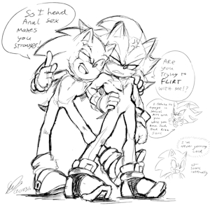 Why sonic never flirts by soina