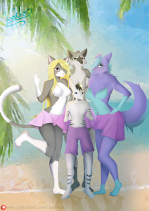 Sly - Beach Moments by LeoKato