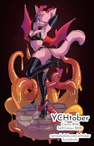YCHtober Day 7. Demon by Saucy
