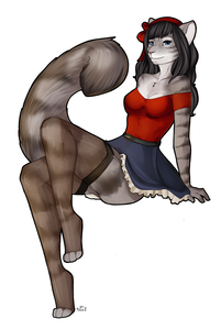 Pretty pinup by MaxxMissions