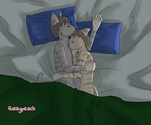 Tabby Nap by fuzzypeach