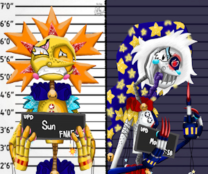 Sun and Moon go to jail! by xOutoftheShadows13x