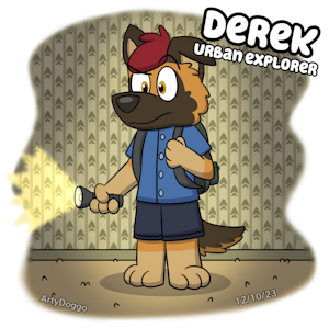 Derek! by ArtyDoggo