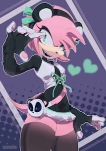 Panda Amy by PIKATIVE