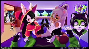 The best afternoon for a green clumsy pandache by KinkyKittyHot