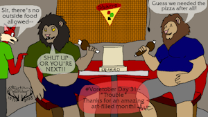 Voretober Day 31 - "Trouble" by AustinWolfclaw