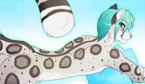 Back View Snow Mew by Sevrah