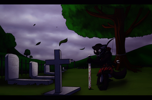 An old warrior comes home. by Sabreklaw