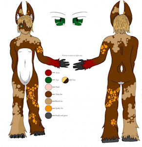 OC ref - Moric by jackojock