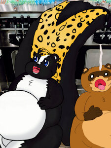 Tanuki's self serve with Kanai! by Tanukikoopa