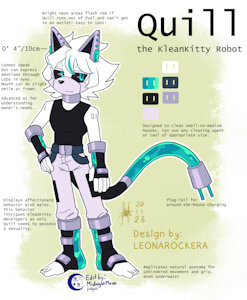 Quill the Robot by MidnightMuser