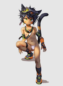 Brave and bare by LuminaArt