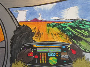 Nico and Pancho #29 Speeding Along by moyomongoose
