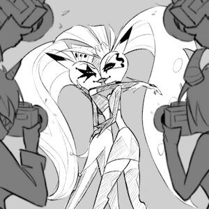 Glitz and Glam - Camera hogs by VioletEchoes