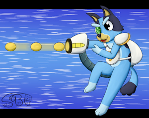 Bluey's Ball Blaster by SexyBigEars69