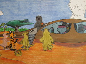 Nico and Pancho #38 Time to Bid Good Bye by moyomongoose