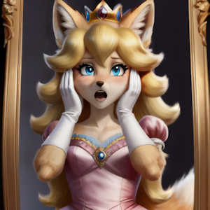 Oh No! Mario, I'm a Fuuuurry! by harmfulpilot