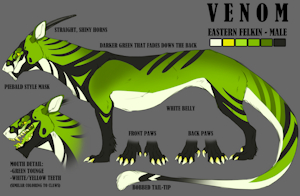 Venom - Character Sheet by HellDoradoLion
