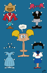 Dee Dee's New Clothes by ArcRoyale