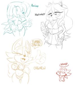 More Random OC's by Ravrous